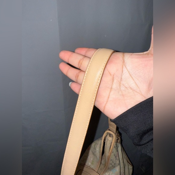 Vintage RARE Fossil Signature Flower Power Hobo Bag - Picture 7 of 13